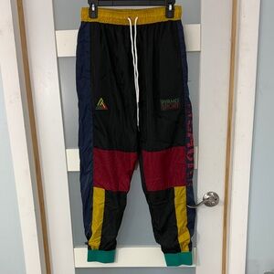 Black Pyramid Multicolor Track Pants